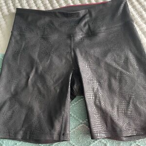 Calvin Klein Perfmance Black Bike Shorts Lightweight Breathable